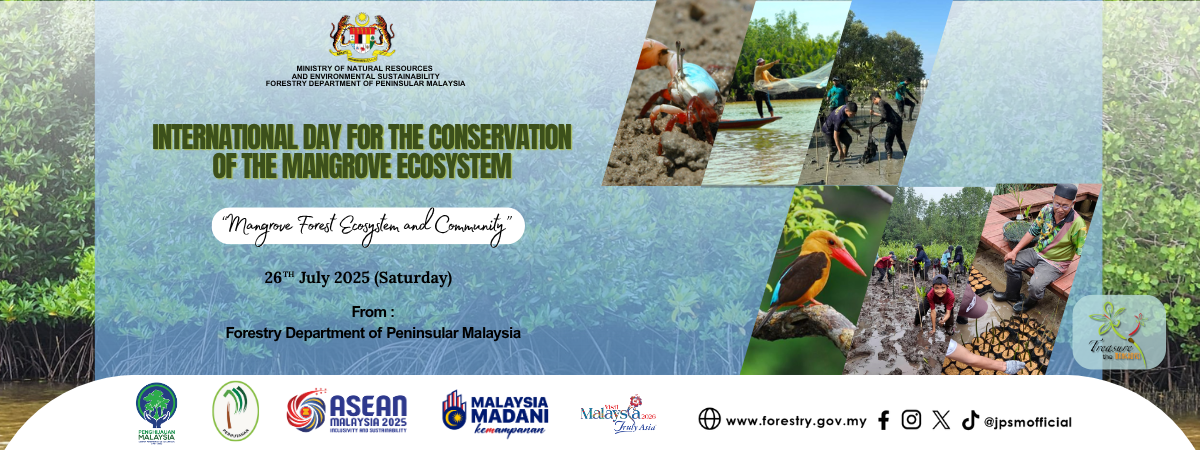 03/08/2025 HARI KONSERVASI EKOSISTEM HUTAN PAYA LAUT ANTARABANGSA BI