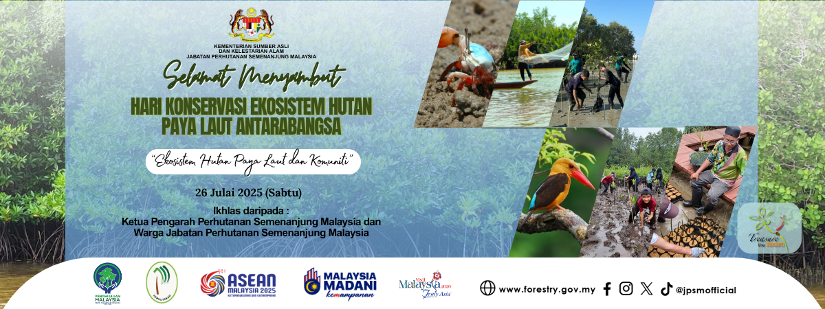 03/08/2025 HARI KONSERVASI EKOSISTEM HUTAN PAYA LAUT ANTARABANGSA BM