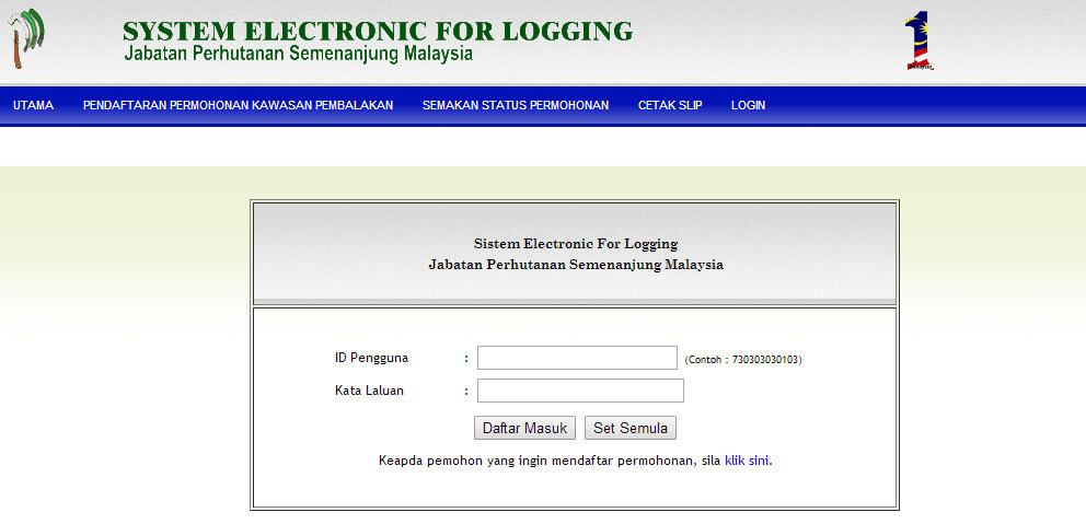 Sistem Electronic For Logging (E-Forlog)