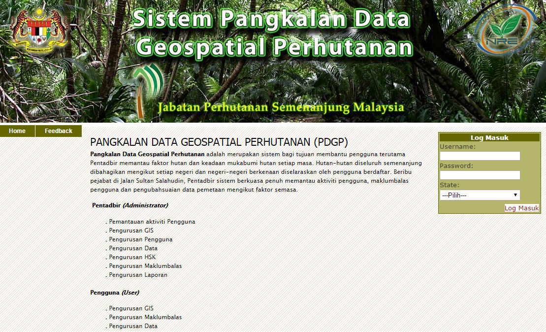 Pangkalan Data Geospatial Perhutanan