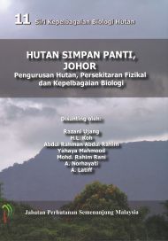 11 Siri Kepelbagaian Biologi Hutan - Hutan Simpan Panti, Johor: Pengurusan Hutan, Persekitaran Fizikal dan Kepelbagaian Biologi