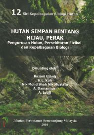 12 Siri Kepelbagaian Biologi Hutan - Hutan Simpan Bintang Hijau, Perak: Pengurusan Hutan, Persekitaran Fizikal dan Kepelbagaian Biologi